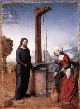 衚安 德 弗蘭德斯 Christ and the Woman of Samaria 衚安 德 弗蘭德斯 Christ and the Woman of Samaria